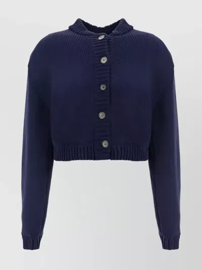 Magda Butrym Cardigan In Navy