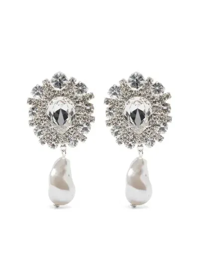 Magda Butrym Silver Earrings Accessories In Metallic