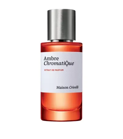 Maison Crivelli Ambre Chromatique Perfume Extract In White