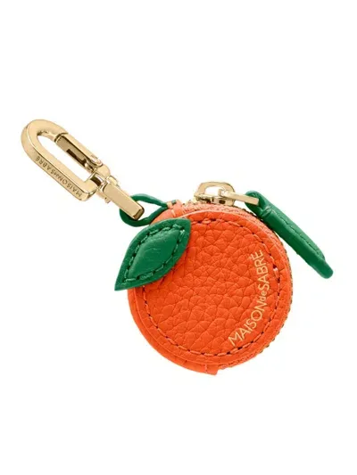 Maison De Sabre The Fruit Charm In Orange