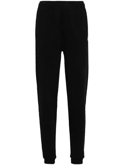 Maison Kitsuné Fox-appliqué Track Pants In Black