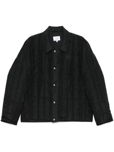 Maison Kitsuné Quilted Jacket In Black