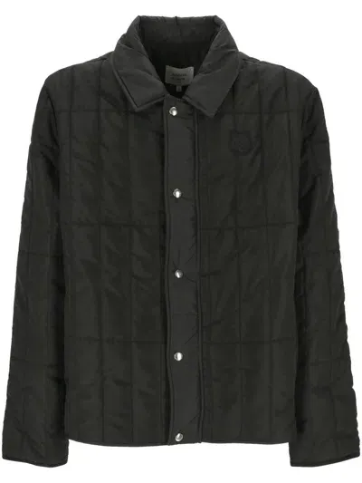 Maison Kitsuné Black Quilted Blouson Jacket