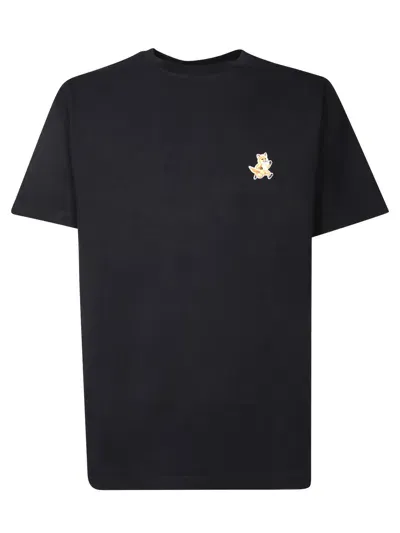 Maison Kitsuné Speedy Fox Black T-shirt