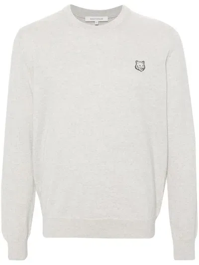 Maison Kitsuné Maison Kitsune' Sweaters In Grey