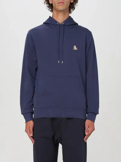 Maison Kitsuné Sweatshirt  Men Color Blue In Blau