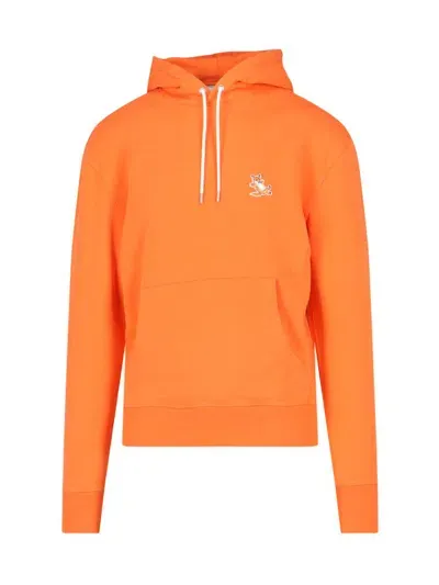 Maison Kitsuné Maison Kitsune Sweatshirts In Orange