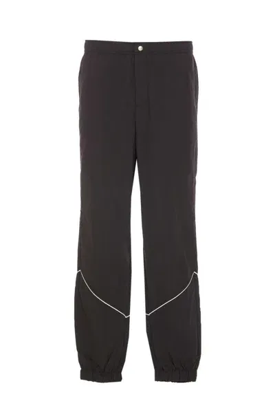 Maison Kitsuné Trousers In Black