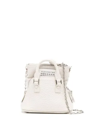 Maison Margiela 5ac Classique Baby Top-handle Bag In White