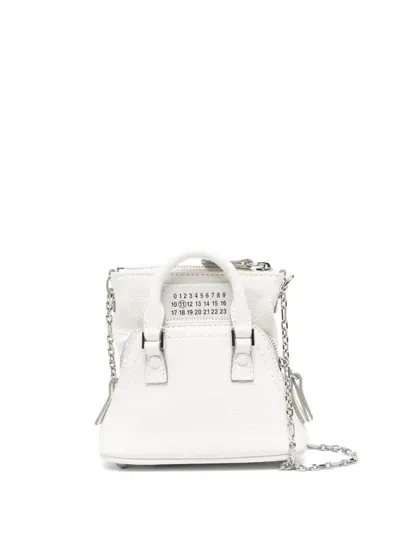 Maison Margiela 5ac Classique Baby Tote Bag In White