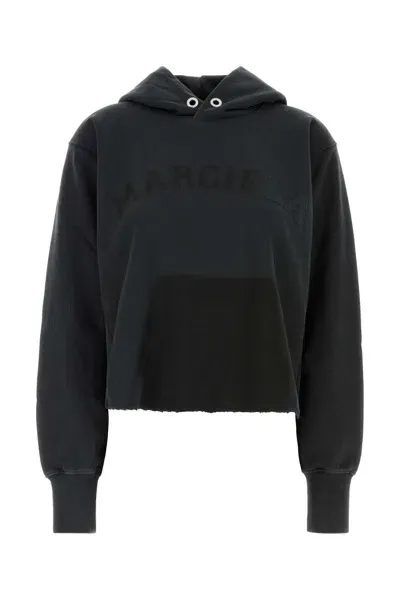 Maison Margiela Black Cotton Sweatshirt