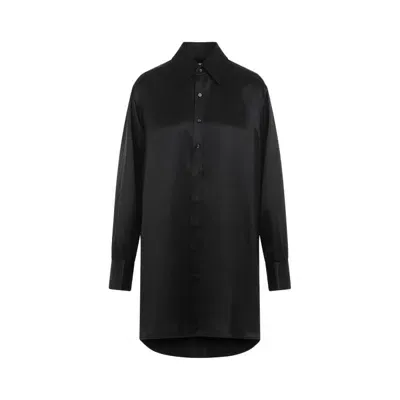 Maison Margiela Black Silk Shirt