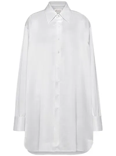 Maison Margiela Cotton Shirt In White