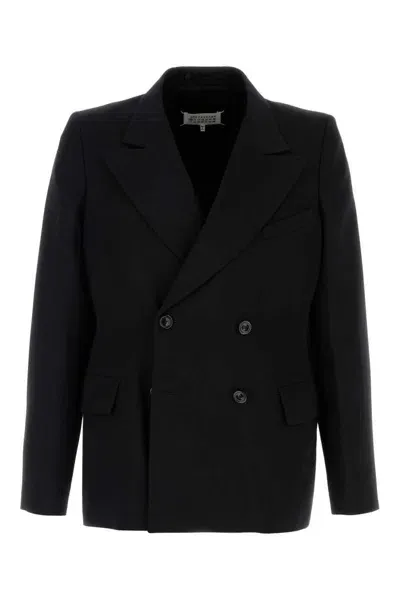 Maison Margiela Jackets And Vests In Black