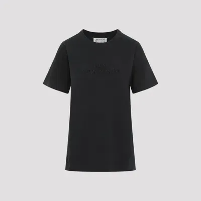 Maison Margiela Cotton T-shirt In Black