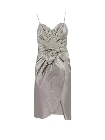 Maison Margiela Dress In Silver