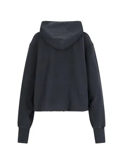 Maison Margiela Hoodie In Black