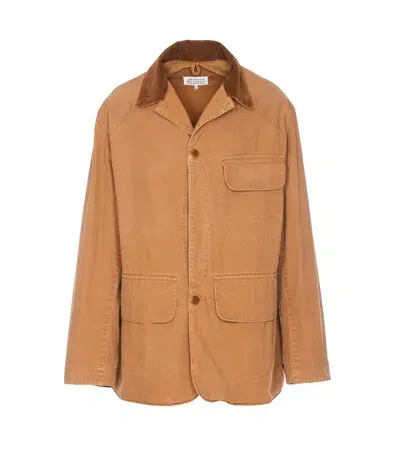 Maison Margiela Jacket In Brown