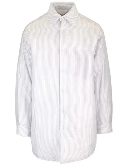 Maison Margiela Long Sleeve Shirt In White