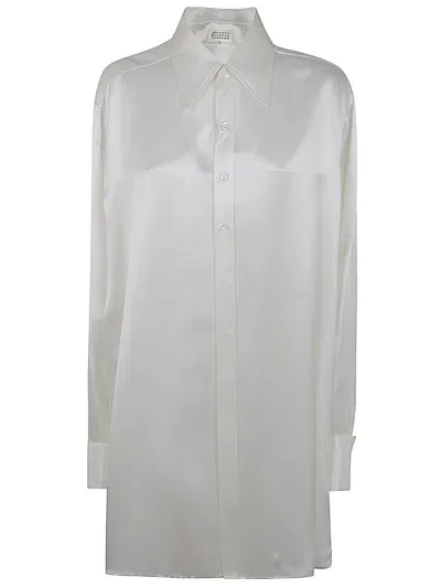 Maison Margiela Long Sleeves Shirt In White