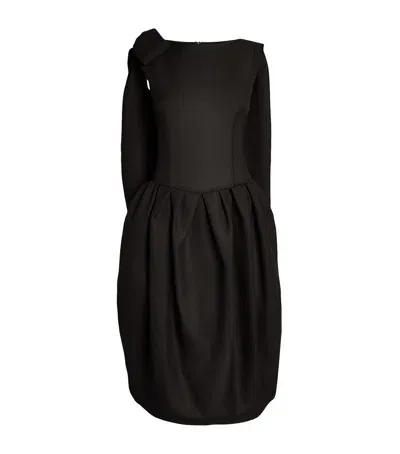 Maison Margiela M Midi Dress Col.900 In Black