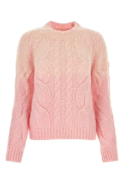 Maison Margiela Knitwear In Pink