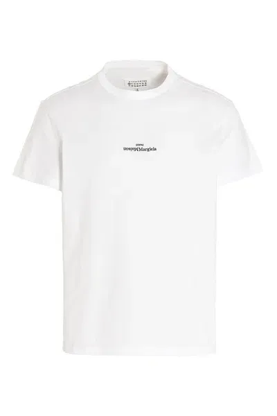 Maison Margiela Men ' Paris' T-shirt In White