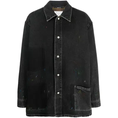 Maison Margiela Outerwears In Black