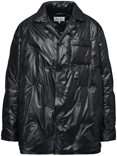 Maison Margiela Padded Single-breasted Jacket In Black