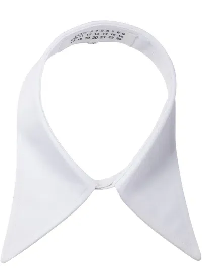 Maison Margiela Pointed Collar Jewels In White