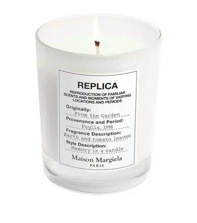 Maison Margiela Replica From The Garden Candle In White