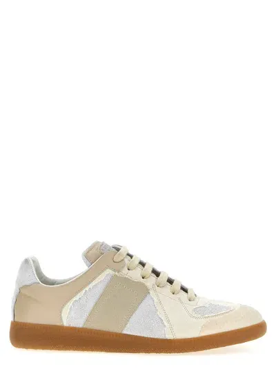 Maison Margiela Replica Inside Out Sneakers In White