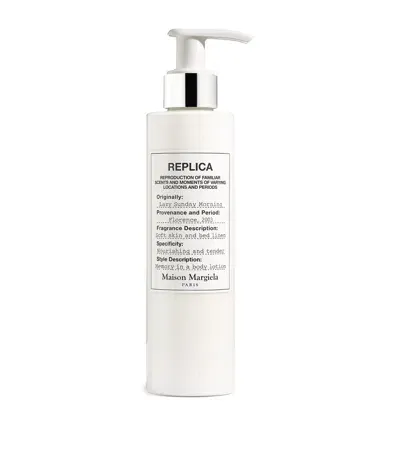 Maison Margiela Replica Lazy Sunday Morning Body Lotion In White