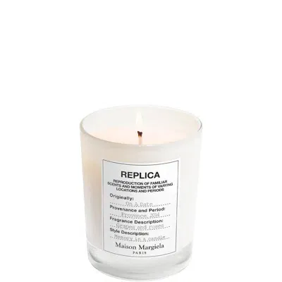 Maison Margiela Replica On A Date Candle 165g In White