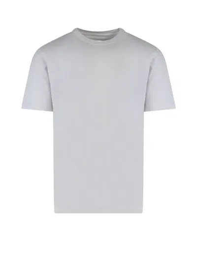 Maison Margiela Cotton T-shirt With Back Iconic Stitching In White