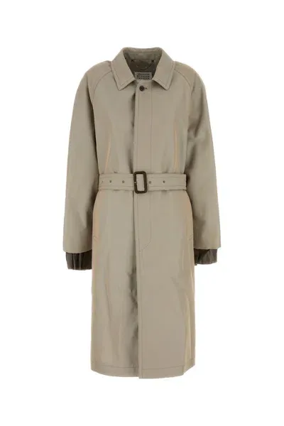 Maison Margiela Trench Coat-44f Nd  Female In Brown