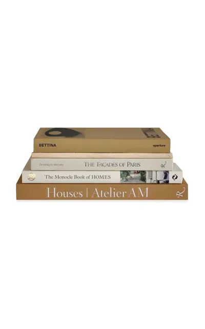 Maison Plage The Beige Book Stack In Neutral