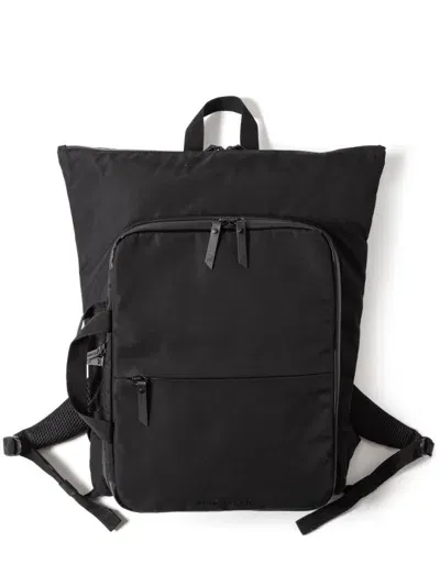 Makavelic Padded Zip Backpack In Black