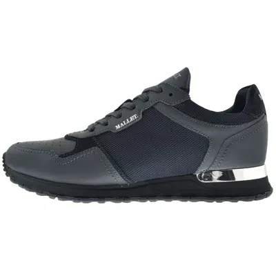 Mallet London Lowman Trainers Navy