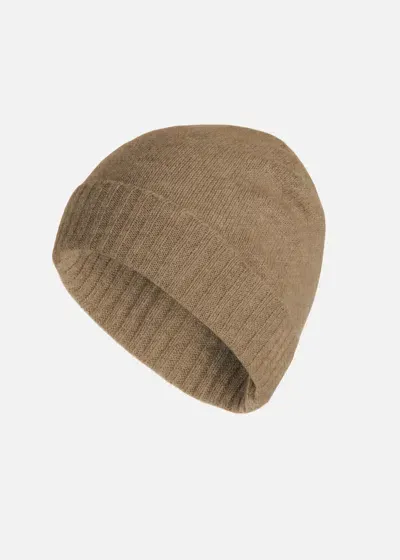 Malo Cappello In Cashmere In Brown