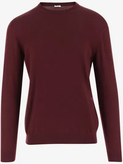 Malo Cashmere Blend Sweater In Red