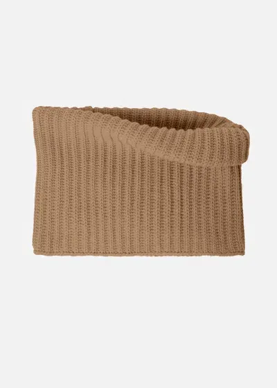 Malo Scaldacollo In Cashmere In Brown