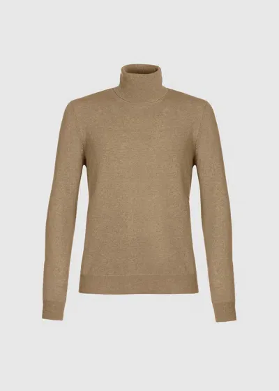 Malo Maglia Collo Alto In Cashmere Light