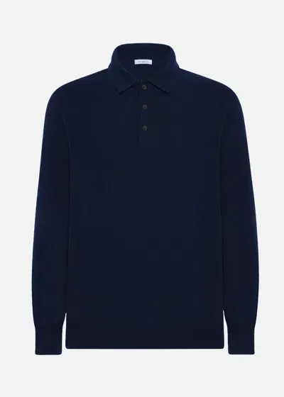 Malo Polo In Cashmere In Blue