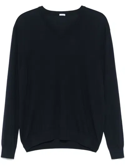 Malo V-neck Sweater In Blue