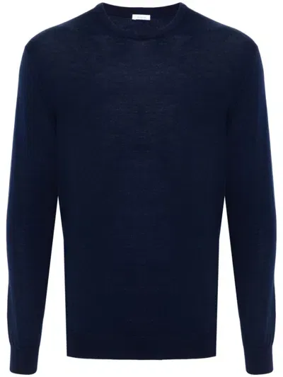 Malo Virgin Wool Sweater In Blue