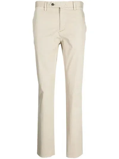 Man On The Boon. Slim-fit Chino Trousers In Nude