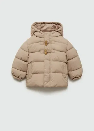 Mango Kids' Anorak In Neutral