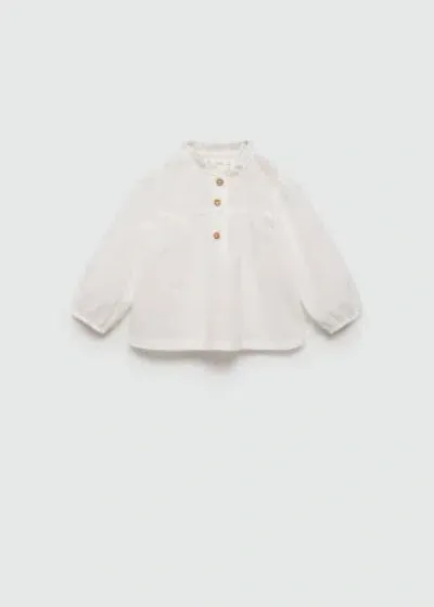 Mango Babies' Blouse In White