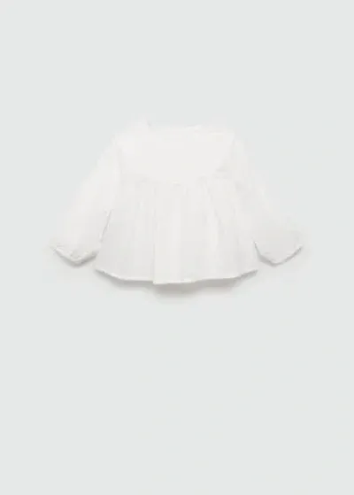 Mango Babies' Blouse In White